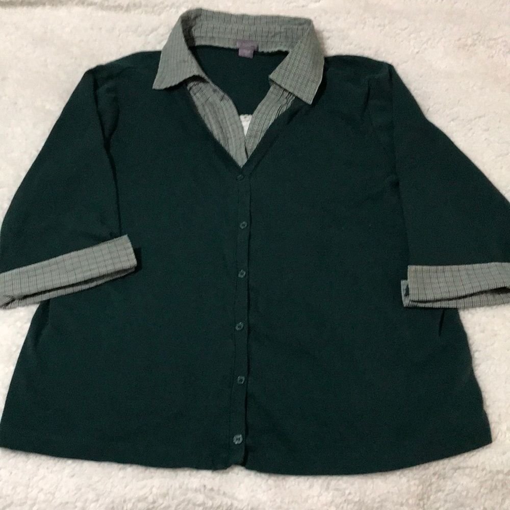 Laura Scott Women Layered Blouse